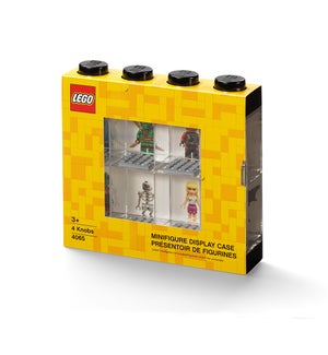 LEGO - 8 MINIFIGURE DISPLAY CASE BLACK (6) ML
